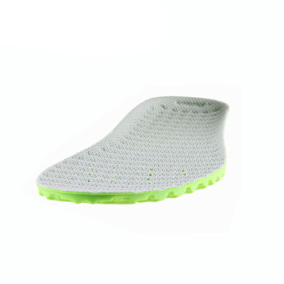 Plantilla deportiva de verano estampado de onda verde transpirable absorción de choque plantilla de corte de hombre sudor absorbente EVA plantilla de espuma Specification image