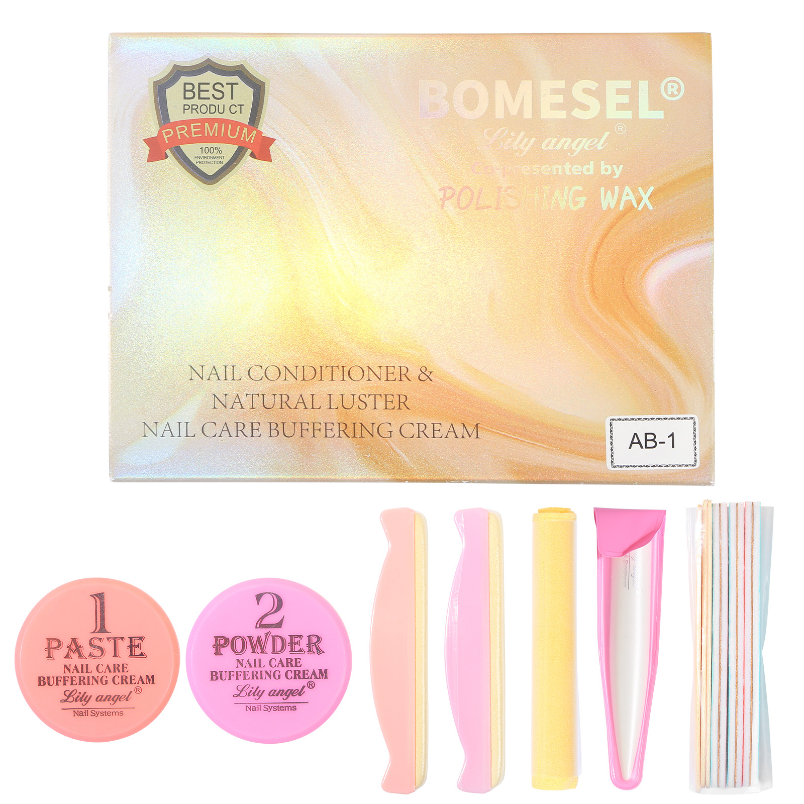 New nail polish wax tool set, complete set of nail polish glue tools for beginners to make at home by themselves Item Picture