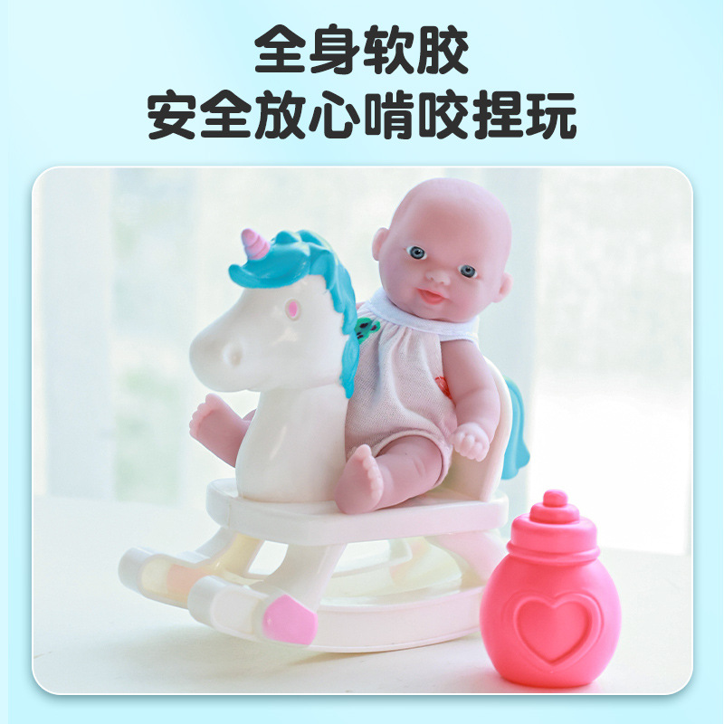 搪胶/芭比娃娃/聚美DIY潮品/拉布布/手工娃娃产品图