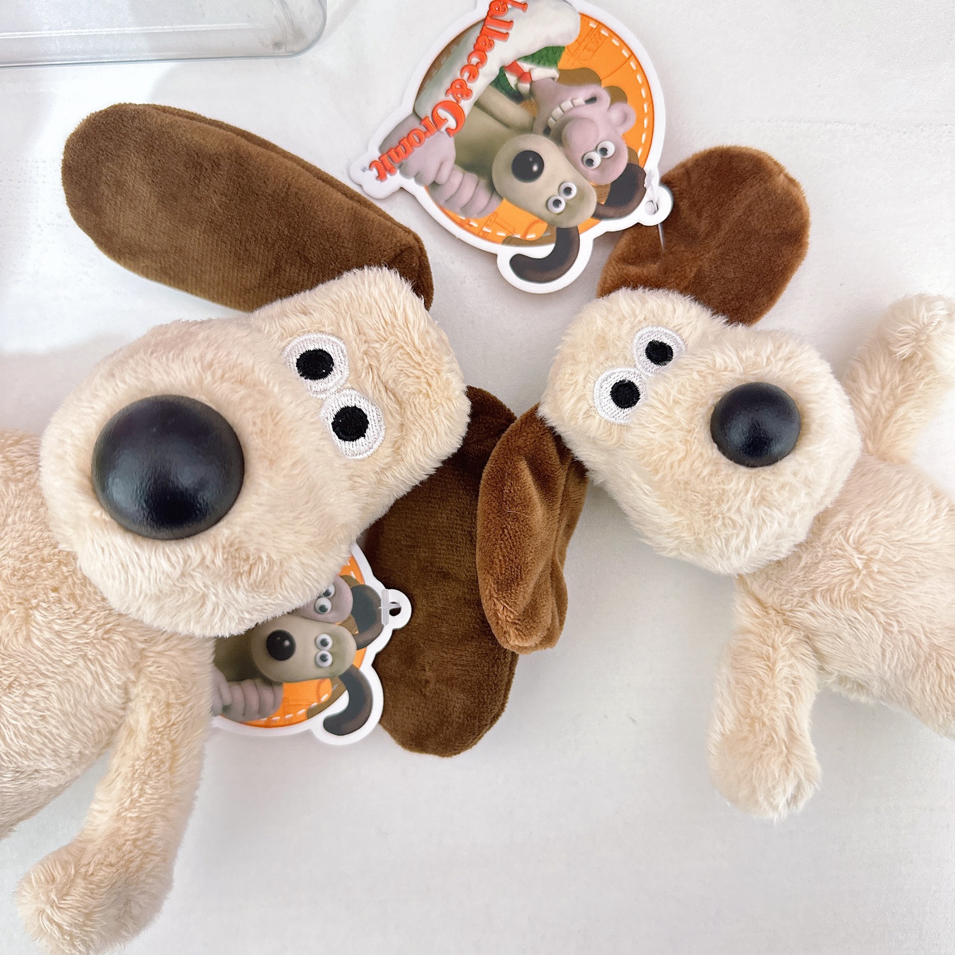 Authentic British Super Invincible Master Dog Pilot plush keychain plush toy, hanging doll, birthday gift Specification image