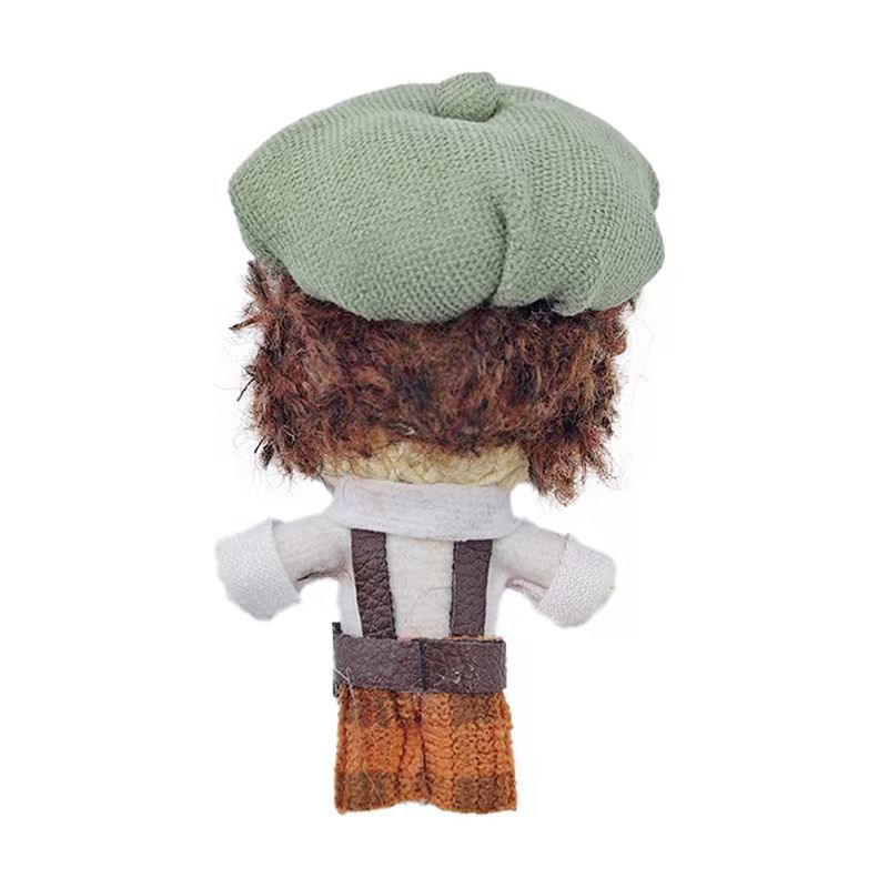 The postman's original cotton thread doll, the fifth series of handcrafted ornaments, the Fudu doll, exquisite children's toys details Picture