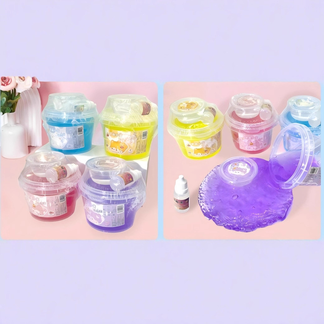 新款便宜爆炸果汁解压泥网红高颜值解压玩具泥便宜批发起泡胶厚实细节图