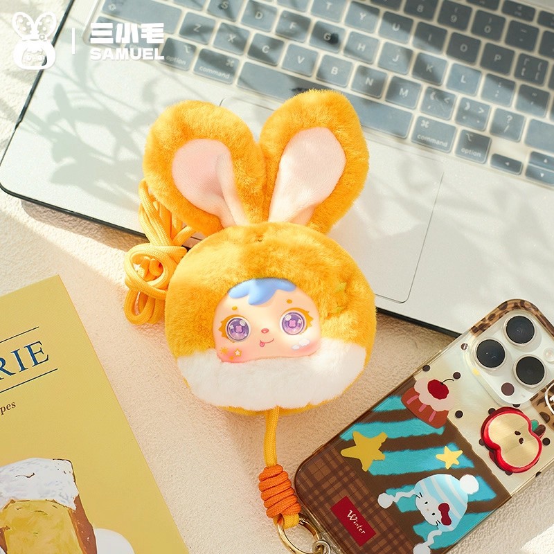 Wholesale of genuine Samuel's cute Pet Paradise series plush mobile phone lanyard dolls and cute blind boxes Application Scenario