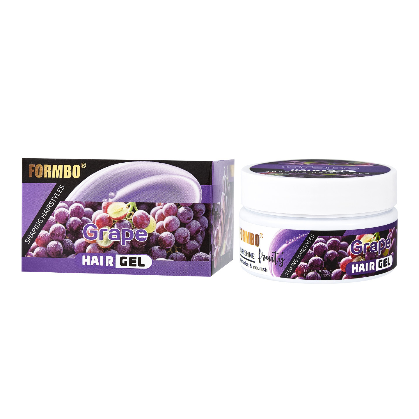 【 Cross-border Exclusive 】FORMBO Fruit Gel Hair Styling, Curling, and Frizzy Mousse Gel Wholesale Item Picture