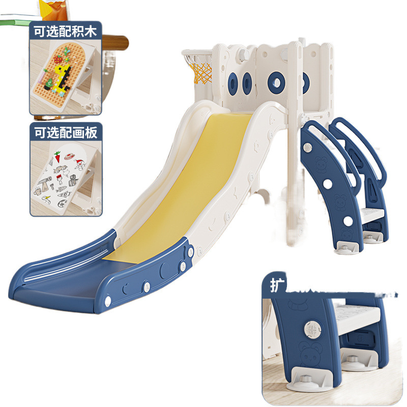 Baby toys, baby slides, indoor home amusement park, playground combination, small thickened and lengthened children's slides Application Scenario