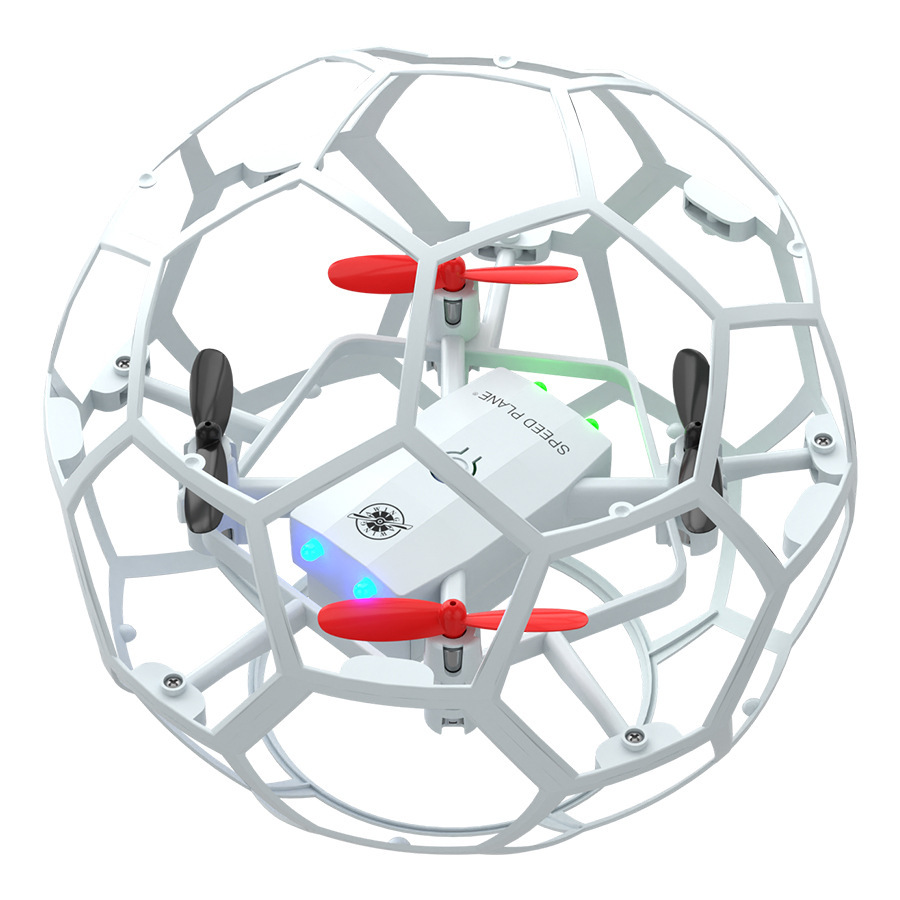 The remote-controlled football flying ball drone of the same model as CCTV is specially designed for training students in youth school competitions and is shock-resistant Item Picture