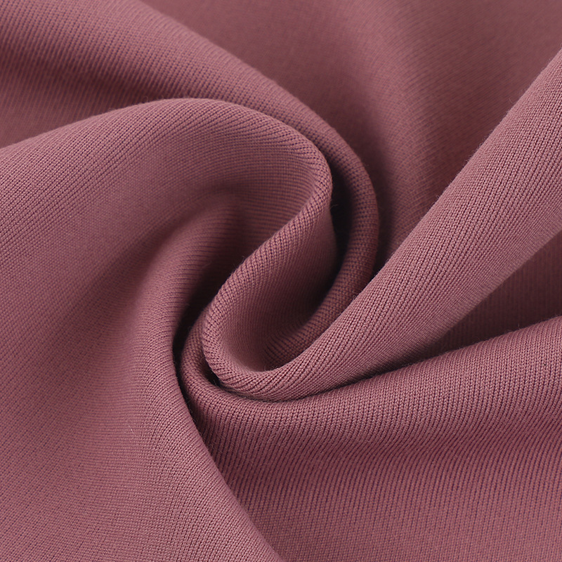 涤仿棉双磨面料50D双面全消光瑜伽服面料lulu同款瑜伽服面料