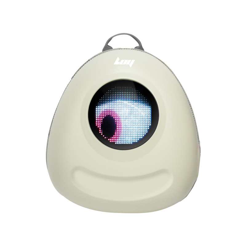 LOY custom luminous eye backpacks for boys, girls and children, LED display, Bluetooth custom animation cute backpacks Item Picture