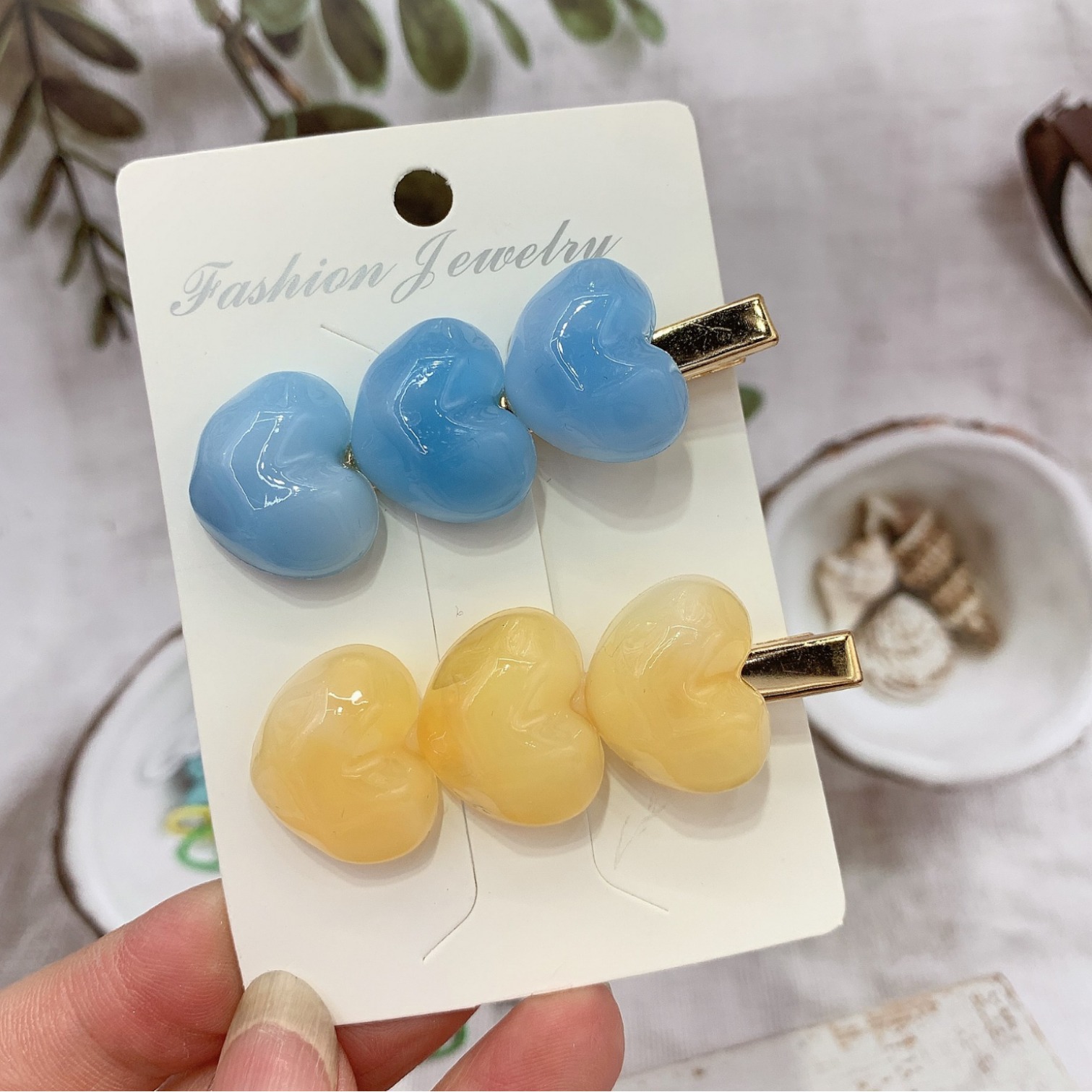 发夹/鲨鱼夹/新年红色发夹/鸭嘴夹/抓夹产品图