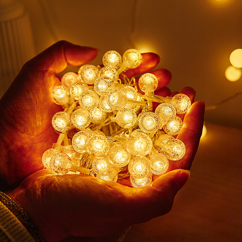 彩灯/圣诞装饰灯/叶子灯串/灯串/圣诞灯产品图