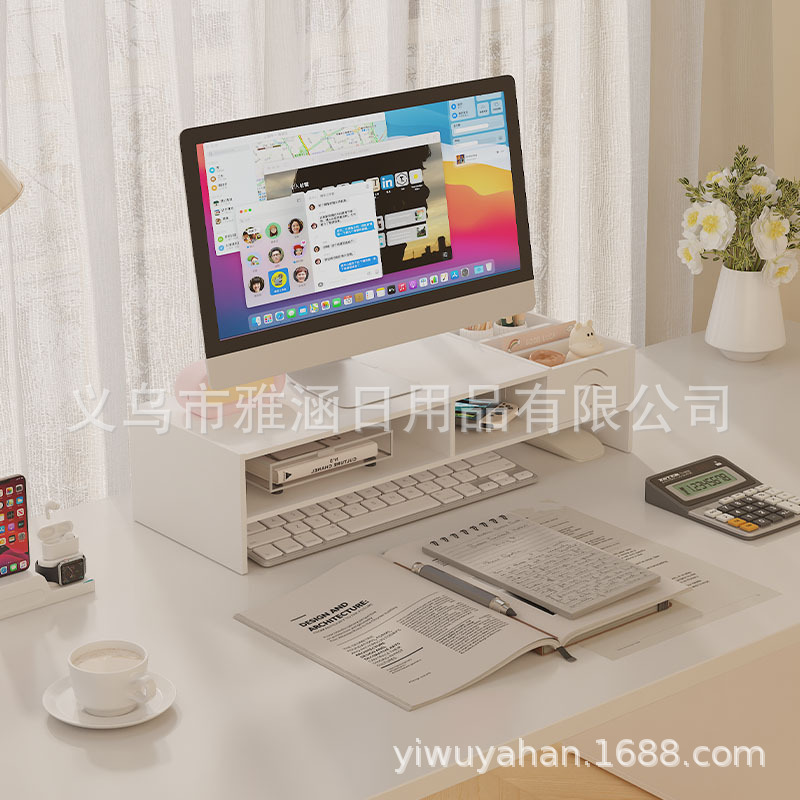 显示器支架/笔记本电脑支架/电脑支架/显示屏支架/垃圾袋产品图