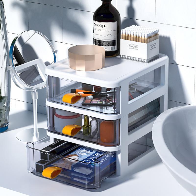 Storage box, desktop shelf, drawer-type multi-layer office storage box, storage box, desk storage and organization box details Picture