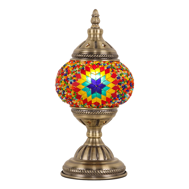 材料包diy土耳其马赛克台灯团建暖场亲子互动38女神节活动手工作白底实物图