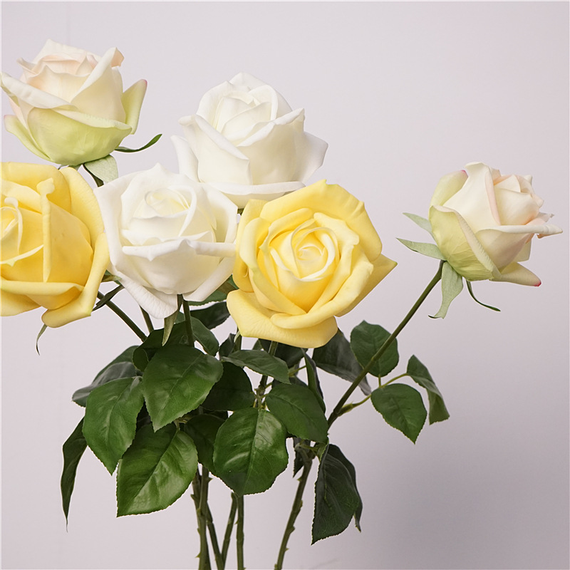 仿真玫瑰实物图