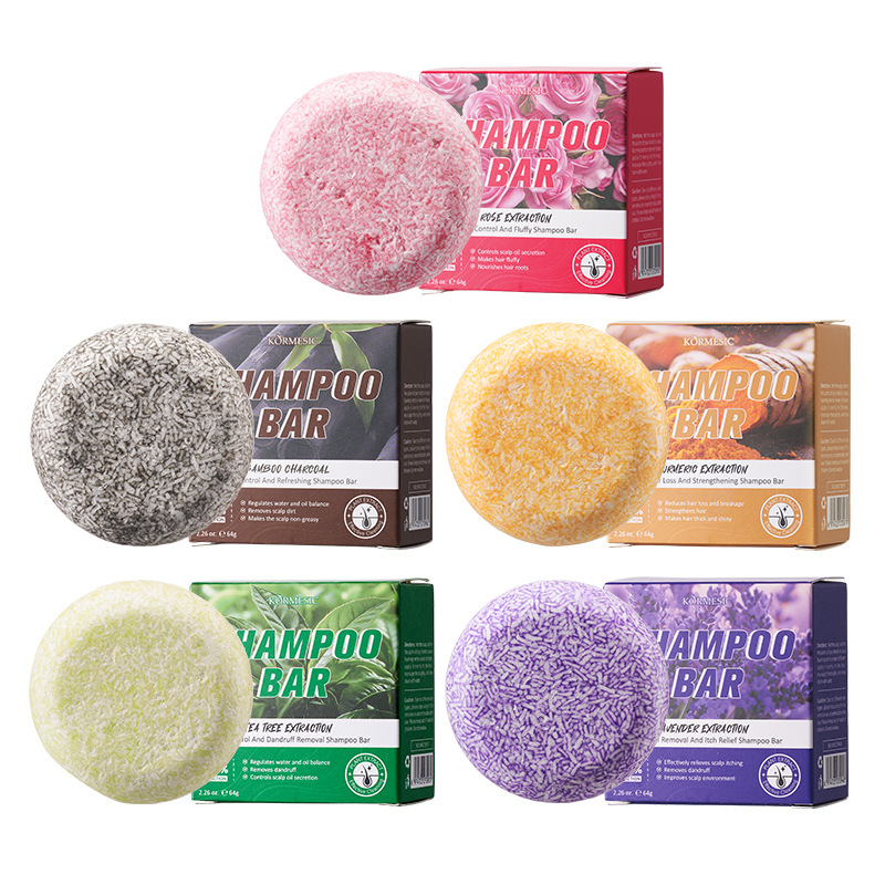 KORMESIC Anti-dandruff Shampoo bar Moisturizing and hydrating Scalp Cleansing Shampoo Bar wholesale Item Picture