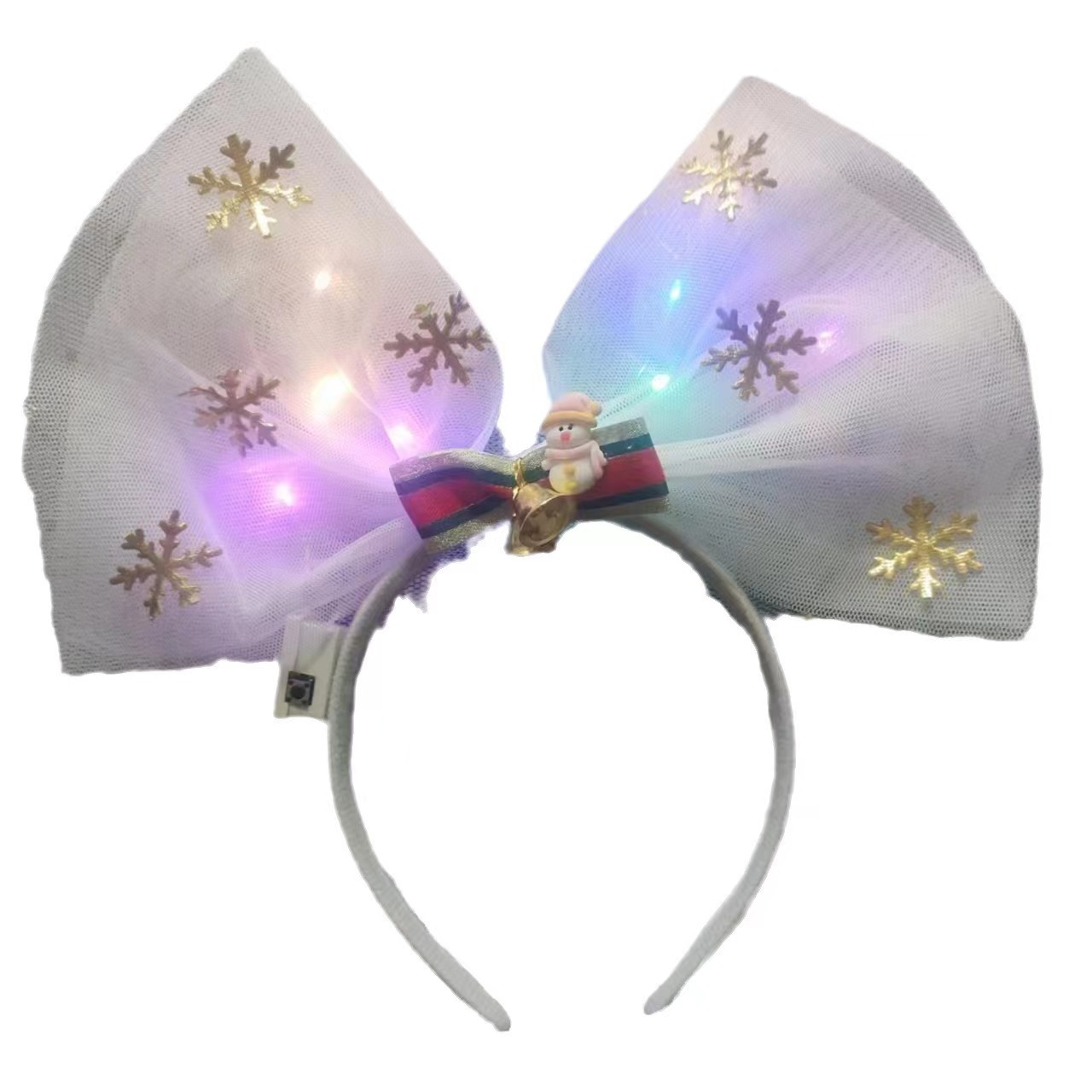 网红卡通发灯光/应援/发卡配件/夜市饰品/复活节白底实物图