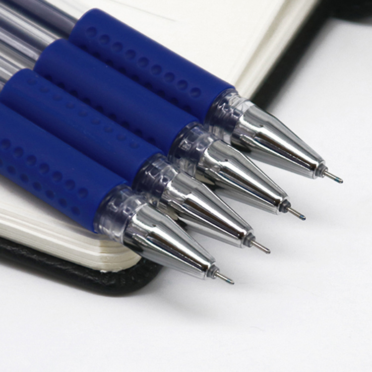 Yalong Cross-border best-selling simple blue 0.5mm gel pen, high-quality school office plastic pen Application Scenario