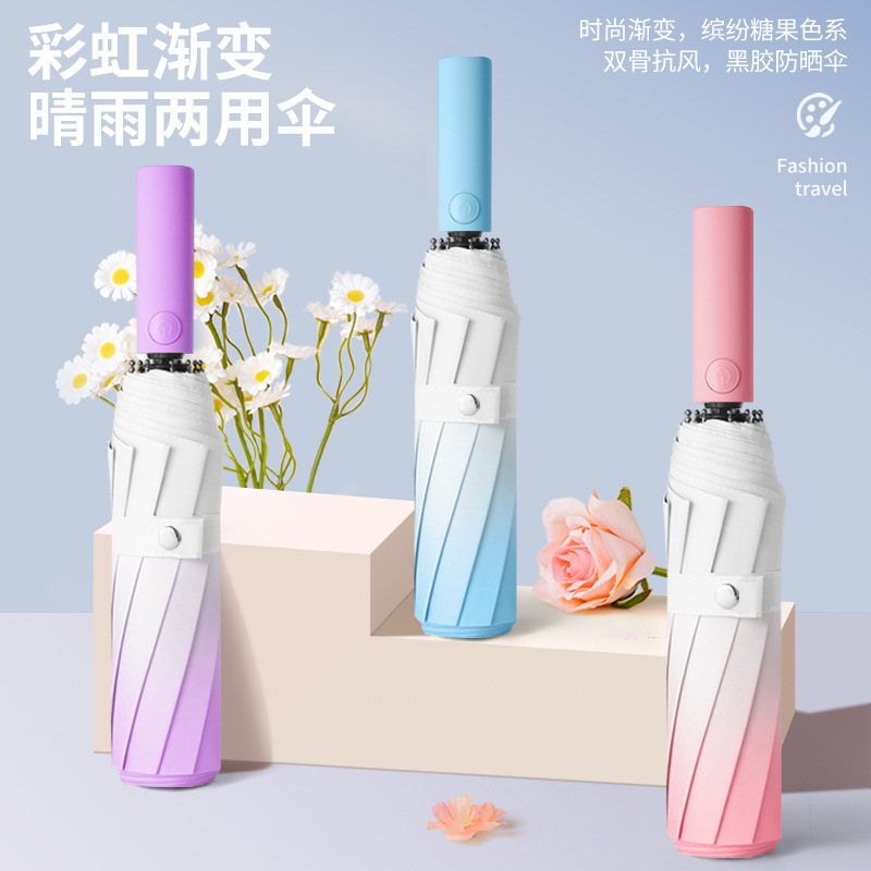 雨伞/雨伞饰品/天堂伞/长柄伞色丁/花色伞产品图