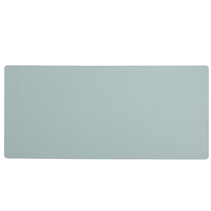 儿童书桌垫防水防笔迹可擦洗皮革办公电脑垫鼠标垫餐垫防油双面用白底实物图