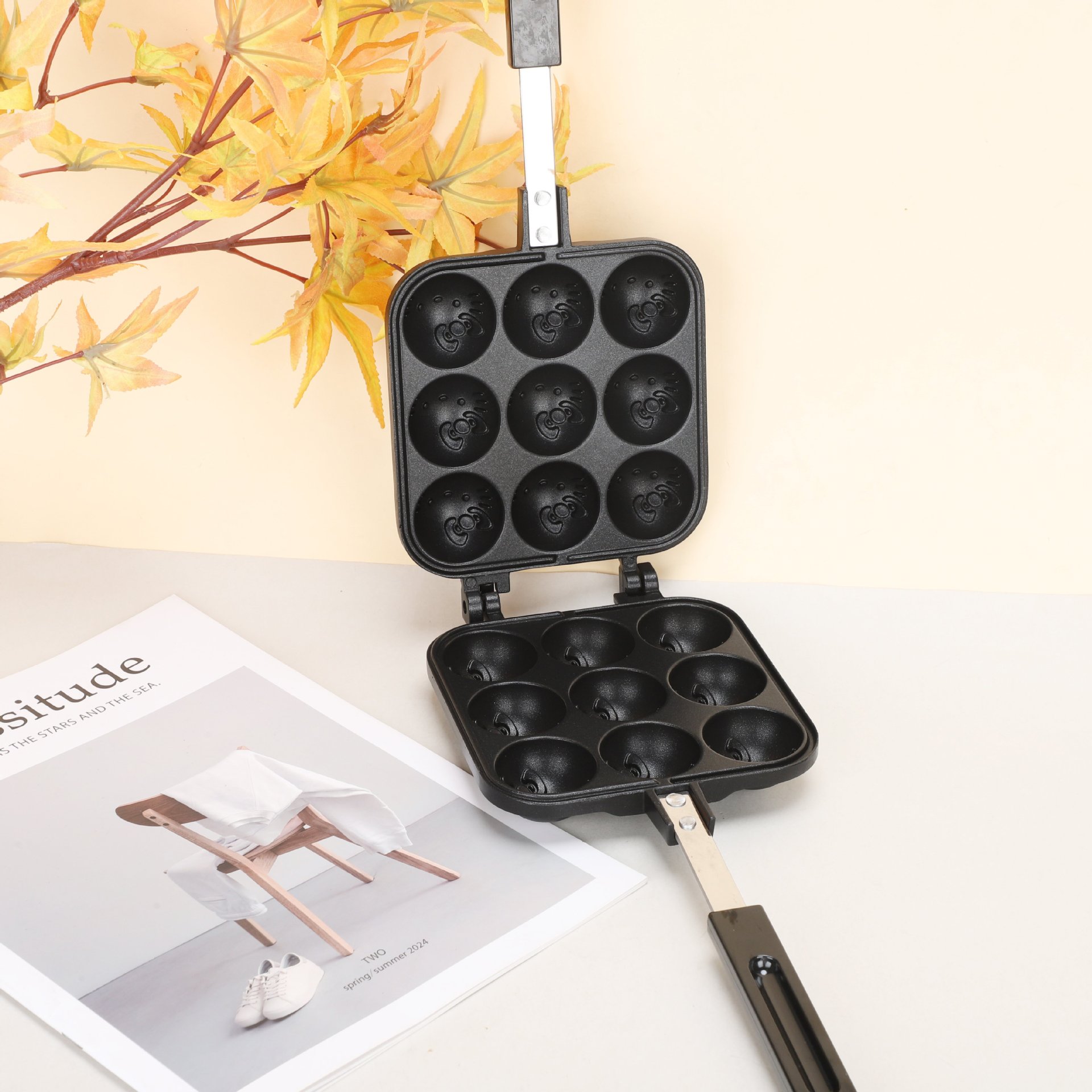 وقوالب كرات الكعك المشوي المحلاة بالأخطبوط المقلية Specification image