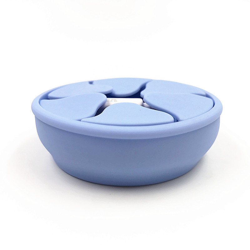 Silicone earphone cable storage box, earphone winding device, data cable fixator, cable organizer Application Scenario