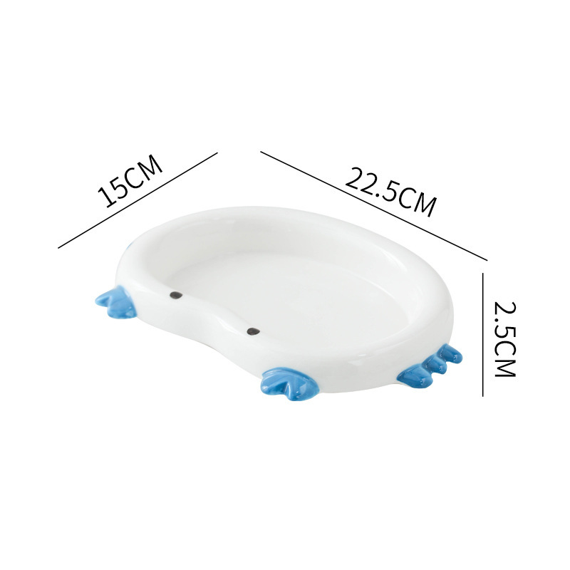Cat bowl, ceramic pet bowl, cat food bowl, high appearance level, rice bowl, anti-knock cat drinking bowl, large-mouthed dog bowl, food bowl Application Scenario