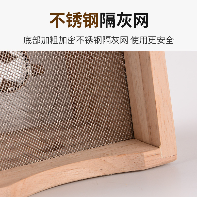 Oak moxibustion box, portable moxibustion, home moxa sticks, moxa cones, full-body waist and abdomen moxibustion box manufacturer wholesale moxibustion box, moxa cones Application Scenario