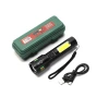 Flashlight with strong light, ultra-bright charging, long-range laser, small tactical flashlight for students' outdoor night fishing, camping and cycling details Picture