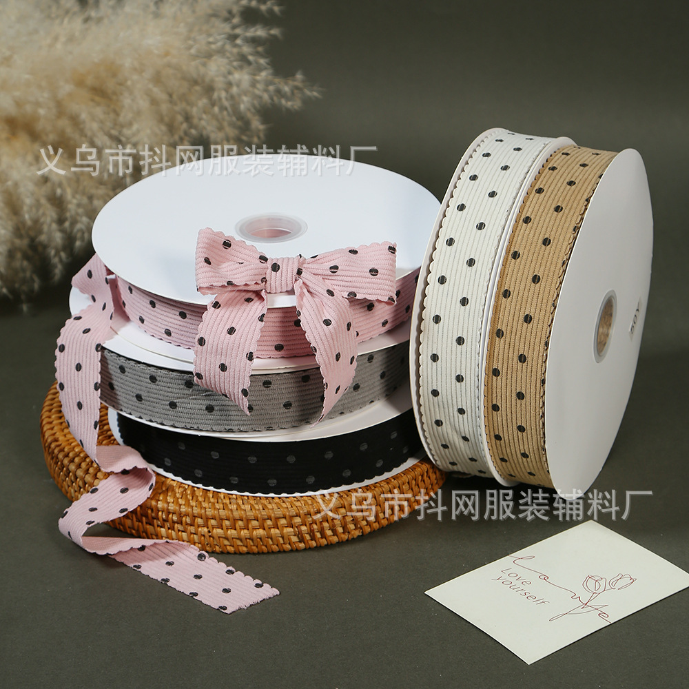 Korean 4cm wave point waving edge correas bouquet packaging regalo hecho a mano diy arcos accesorios para el pelo sombreros accesorios