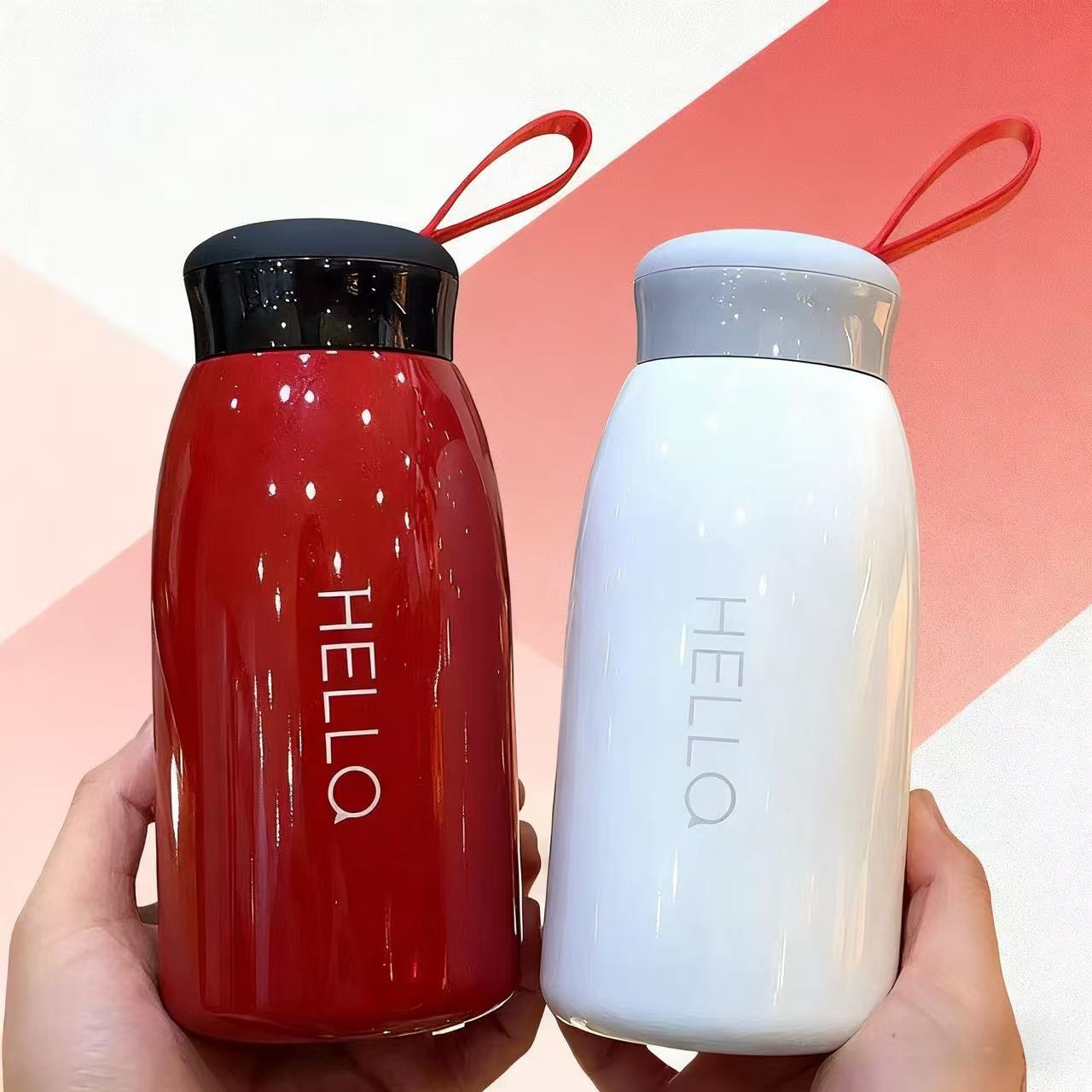 Student water cups, insulated cups for junior and senior high school students, cute, portable and simple cups for middle and junior high school students, insulated water cups details Picture