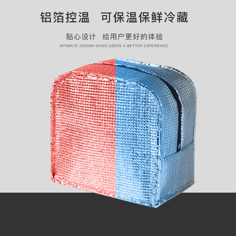 Insulated lunch box, handbag, student lunch box bag, thickened waterproof aluminum foil lunch box bag, cross-border special supply Application Scenario