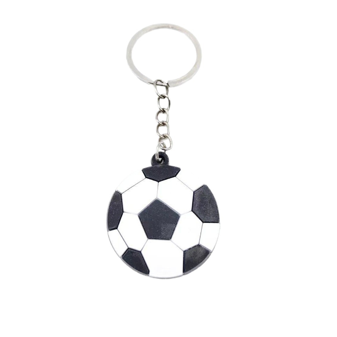 Factory direct sales of PVC key chains for rugby, football, basketball, volleyball, baseball and beach ball keychains wholesale Item Picture