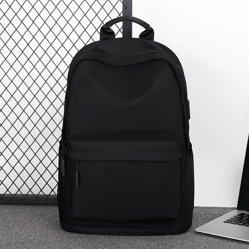 Cross-border wholesale of lightweight and fashionable computer schoolbags, backpacks for junior high school, senior high school and college students, men's backpacks, large-capacity canvas bags