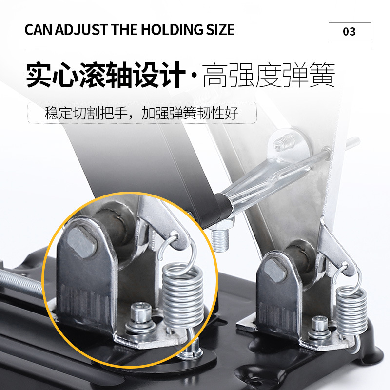 Mini Angle grinder stand, Angle grinder cutting machine stand, Angle grinder accessories, hand drill stand Specification drawing