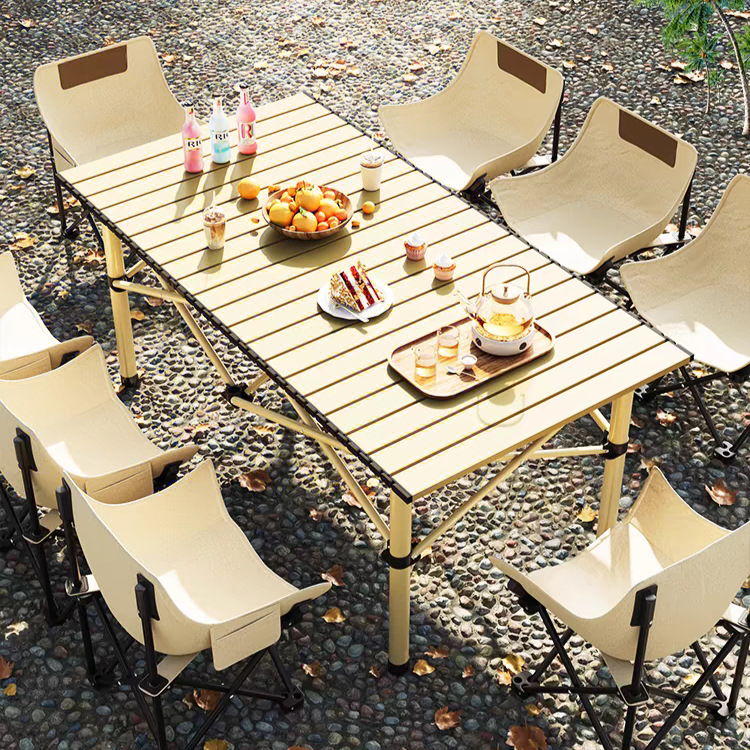 户外用品/露营桌椅/月亮椅户外/户外/折叠桌露营产品图