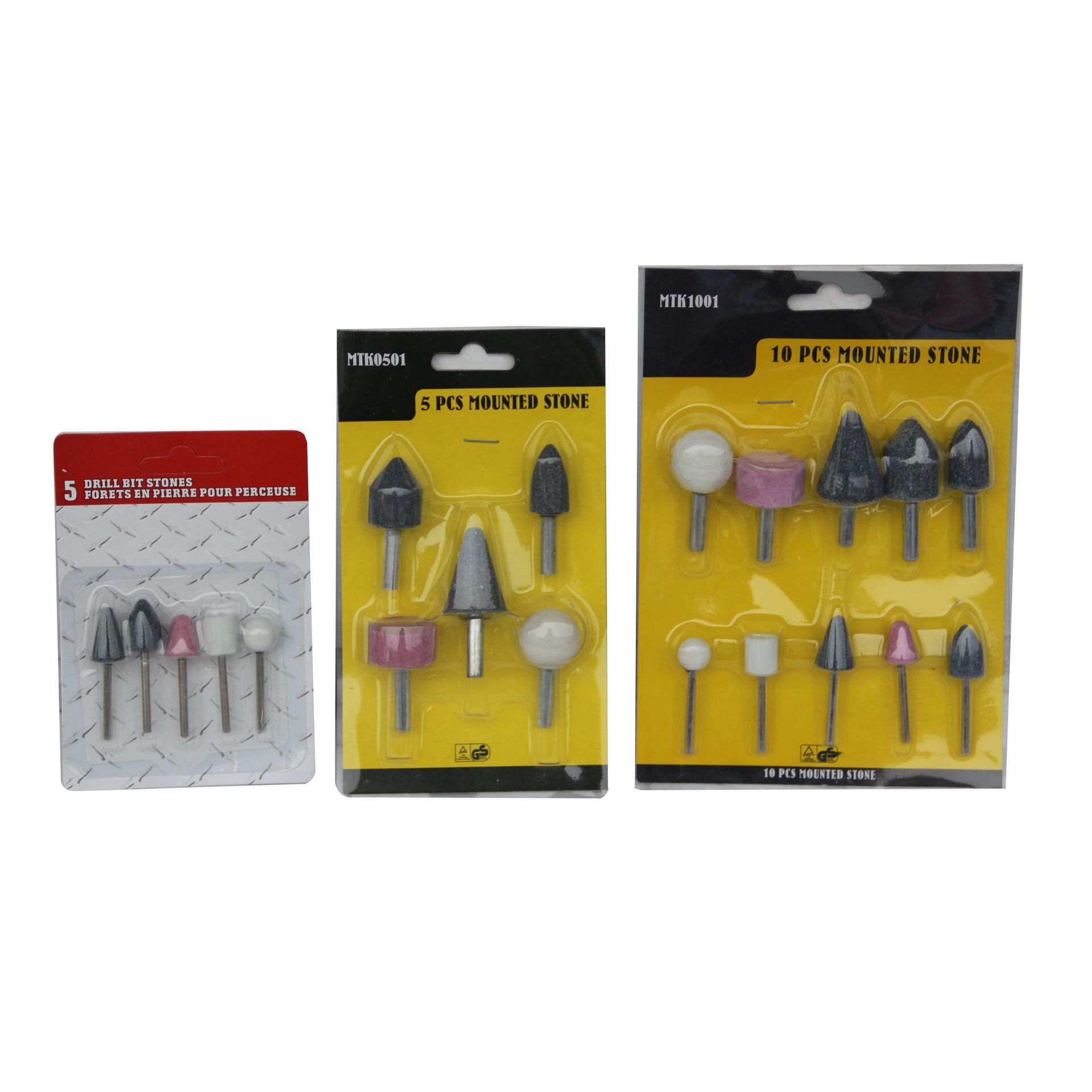 Factory-direct power supply tool accessories grinding head sets, electric grinding combination ten-piece sets, five-piece sets, small grinding tools with handles
