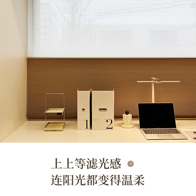 Factory direct sales of heat insulation and sunshade day and night honeycomb curtains for bedrooms, balconies, offices, and home use, as well as fully blackout curtains Specification image