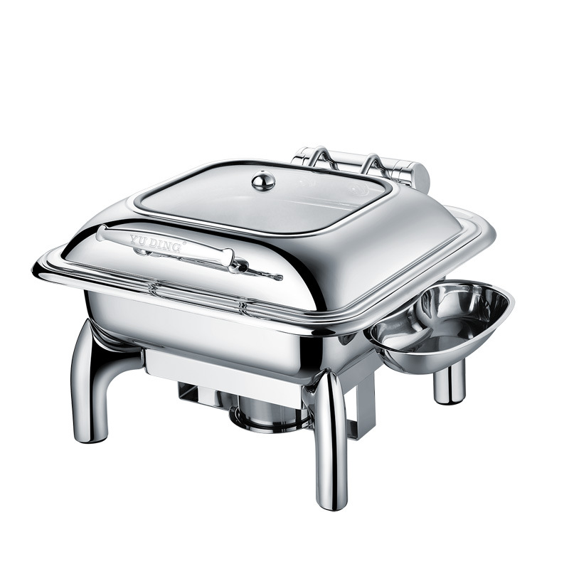 Visible square mechanical buffer hydraulic glass-covered buffy stove insulated self-service lunch box Specification image