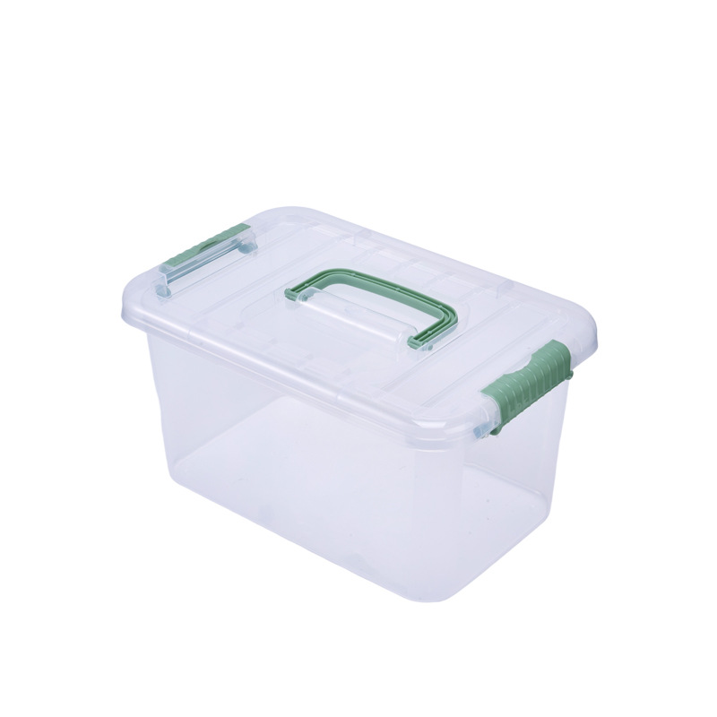 Factory direct sales dust-proof storage boxes, large transparent plastic storage boxes, toy storage boxes, clothing organization boxes, cross-border Item Picture