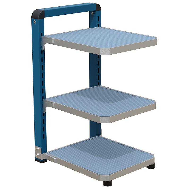 置物架/厨房/橱房间放菜架子/微波炉架子/可移动货架白底实物图