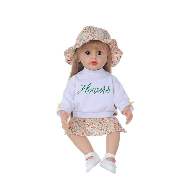 عبر الحدود، 55CM -دمى مأخوذة من 22 بوصة من الطفل المولود من جديد Item Picture