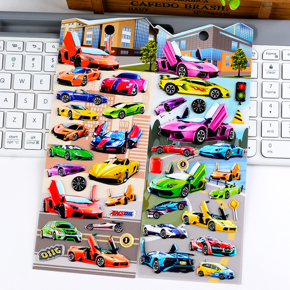 文具贴纸实物图