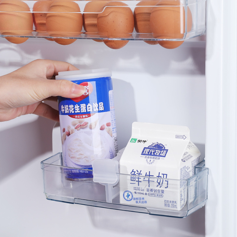 Refrigerator partition, household storage and organization partition, snap-on adjustable refrigerator partition, multi-functional partition details Picture