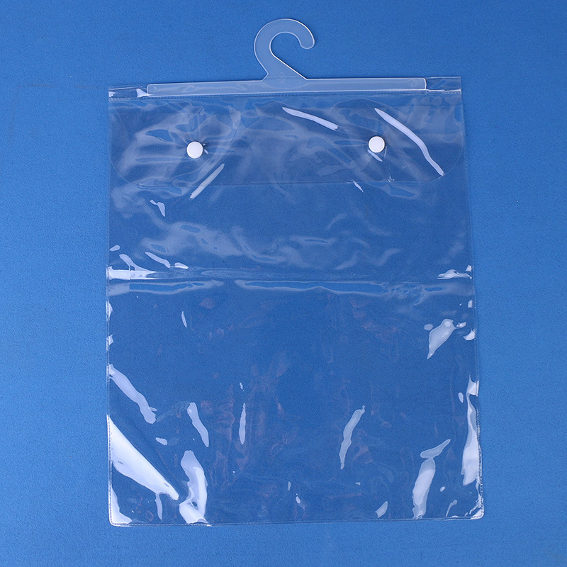 Source factory PVC hook bags, PVC cosmetic bags, PVC cosmetic bags, PVC clothing bags, packaging bags, customized transparent bags
