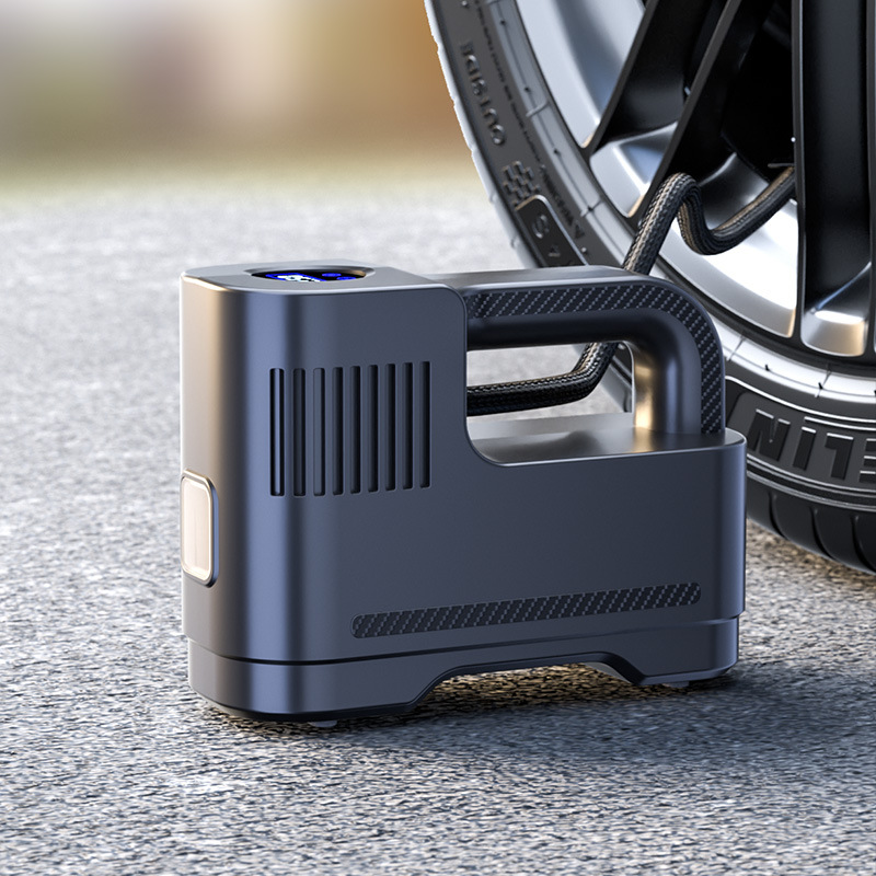 Portable multi-functional wireless intelligent car air pump, electric air pump, car air pump, electric air cylinder Application Scenario