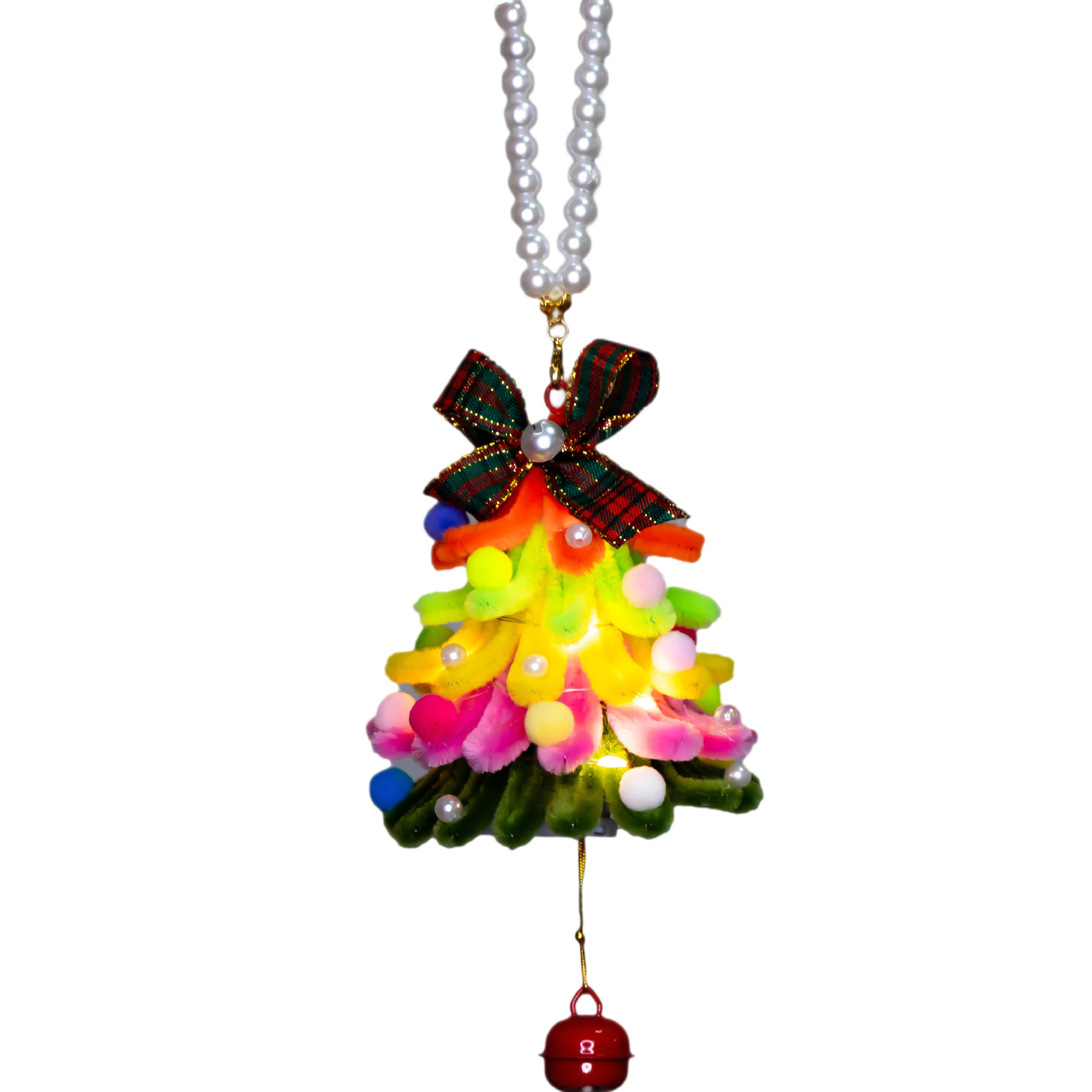 【 Handmade Twisty Stick Christmas Tree Pendant 】 Bag pendant, car decoration, hot sale at night market stalls, wholesale available Item Picture