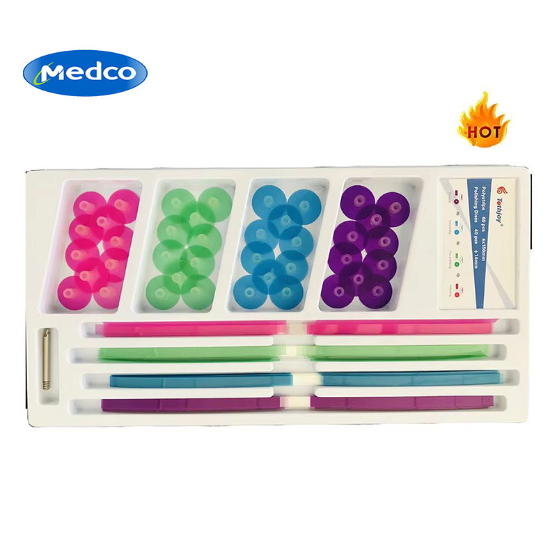 Foreign trade exclusive dental polishing strips, dental materials, interdental resin polishing disc sets, disposable composite polishing discs