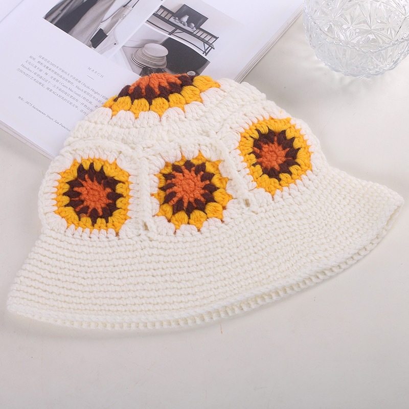 En stock casquillos de día casquillos niños otoño invierno cálido calado de punto casquillos pequeños influencers sombrero pescador Specification image
