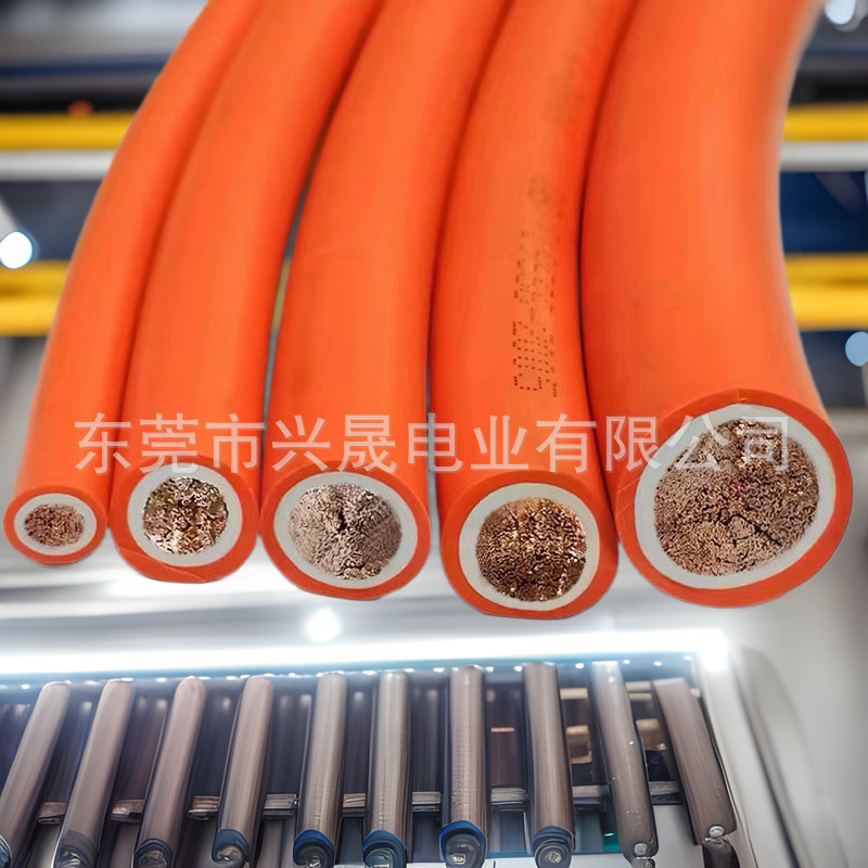 RVV6-320平方国标纯铜焊把线耐酸碱耐腐蚀火牛线双胶电焊线电缆