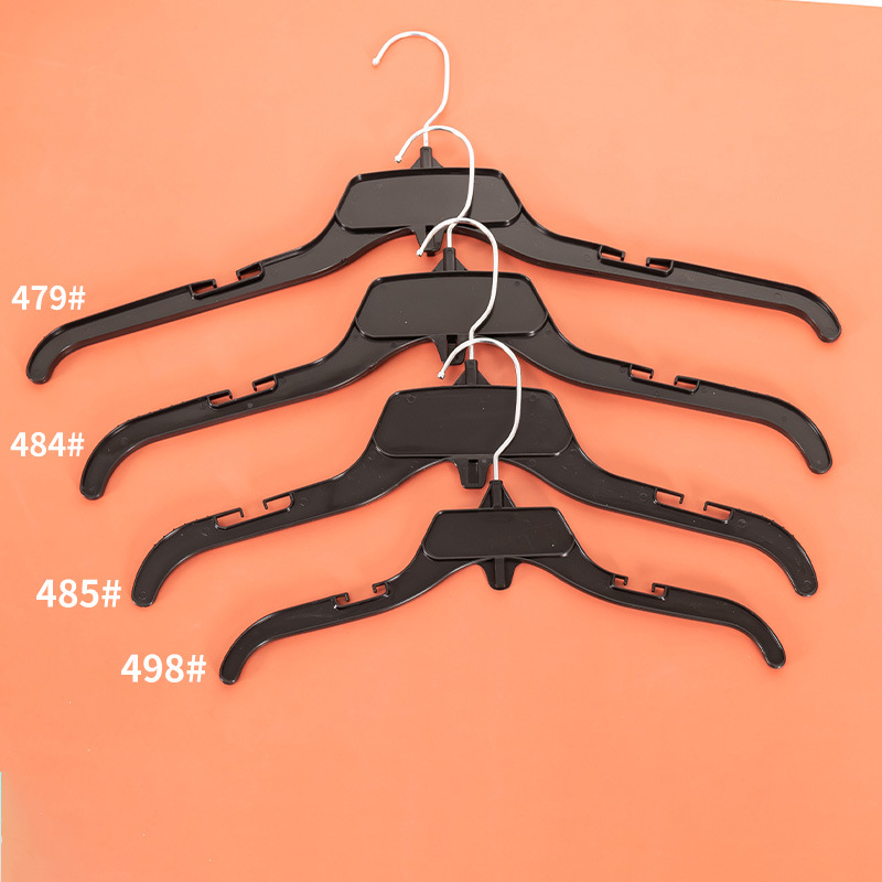 塑料衣架酒店挂钩VICS卖场时装上衣展示衣架防滑商用厂家直销批发详情图3